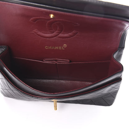 Chanel Lambskin Quilted Medium Double Flap Black 4 of 8