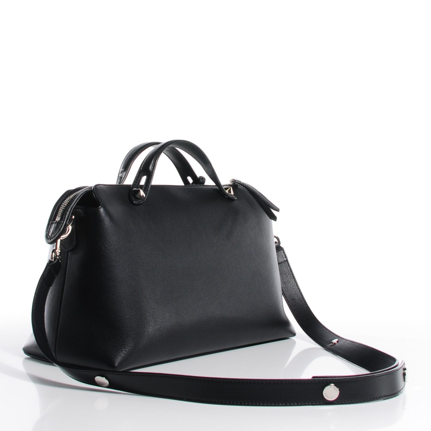 Vitello Dolce Large By The Way Boston Bag Black