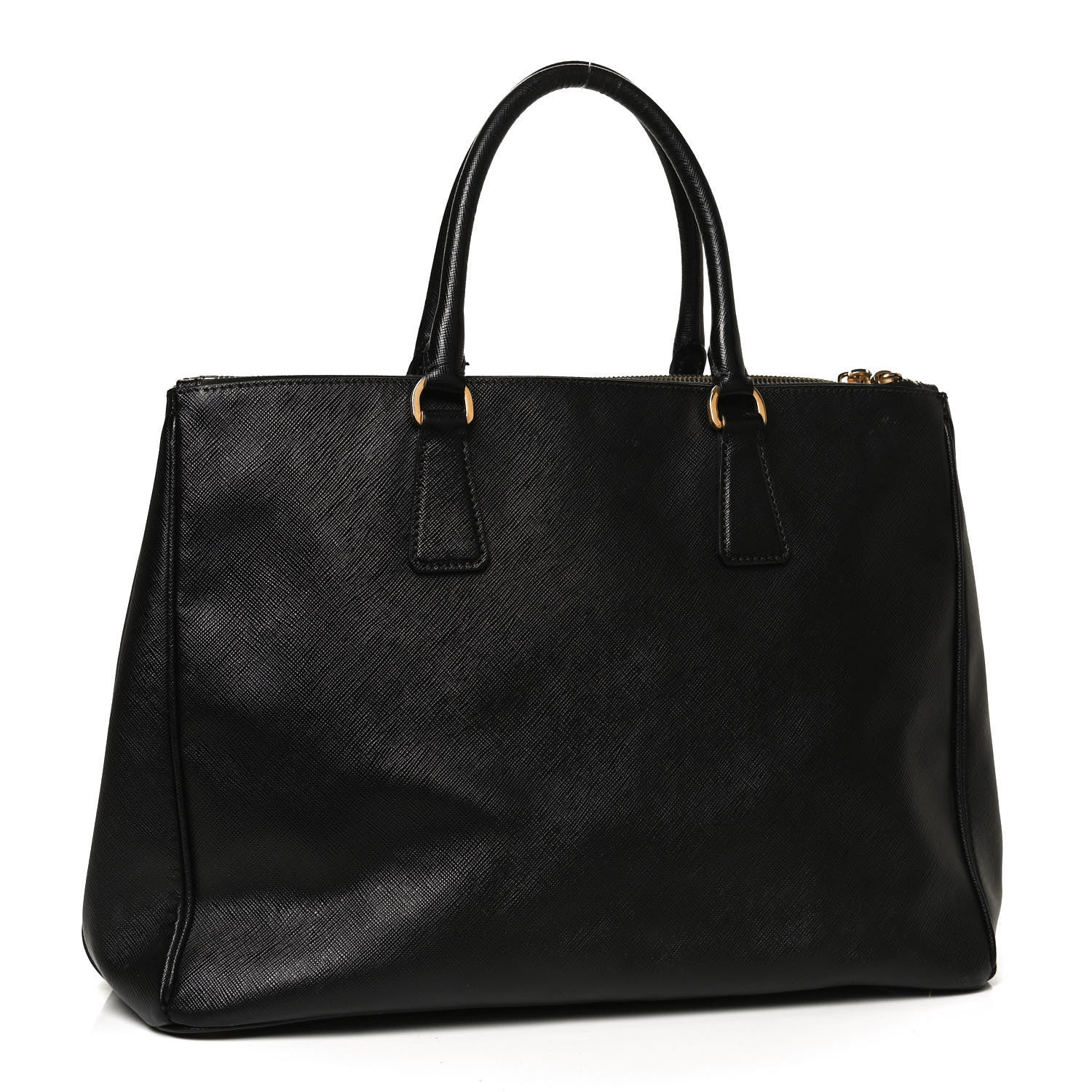 Prada Saffiano Large Galleria Double Zip Tote Black 3 of 14