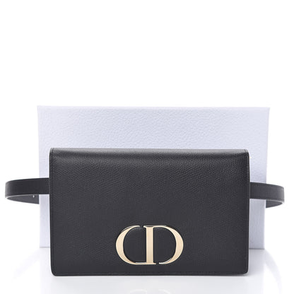 Christian Dior Calfskin 30 Montaigne 2 in 1 Pouch Black 12 of 12