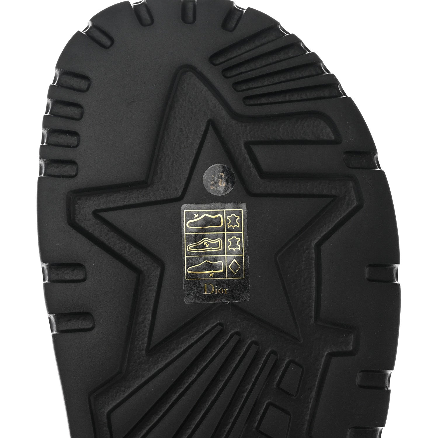 Christian Dior Calfskin Abbesse Sandal 37 Black 8 of 9
