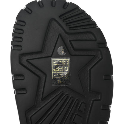 Christian Dior Calfskin Abbesse Sandal 37 Black 8 of 9