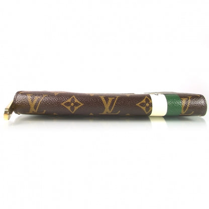 Louis Vuitton Monogram Groom Zippy Organizer Wallet Green 3 of 7