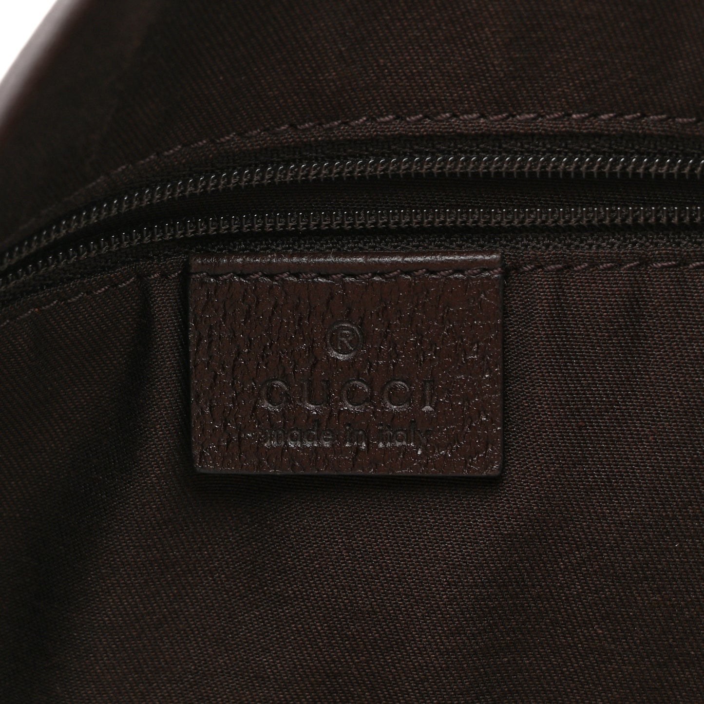 Monogram Medium Abbey Shoulder Bag Dark Brown