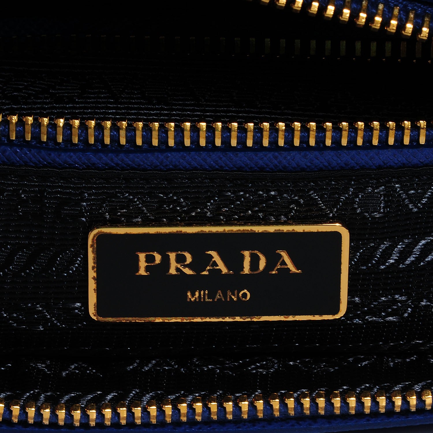 Prada Nylon Tessuto Impuntu Quilted Flap Indaco 7 of 9
