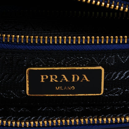 Prada Nylon Tessuto Impuntu Quilted Flap Indaco 7 of 9
