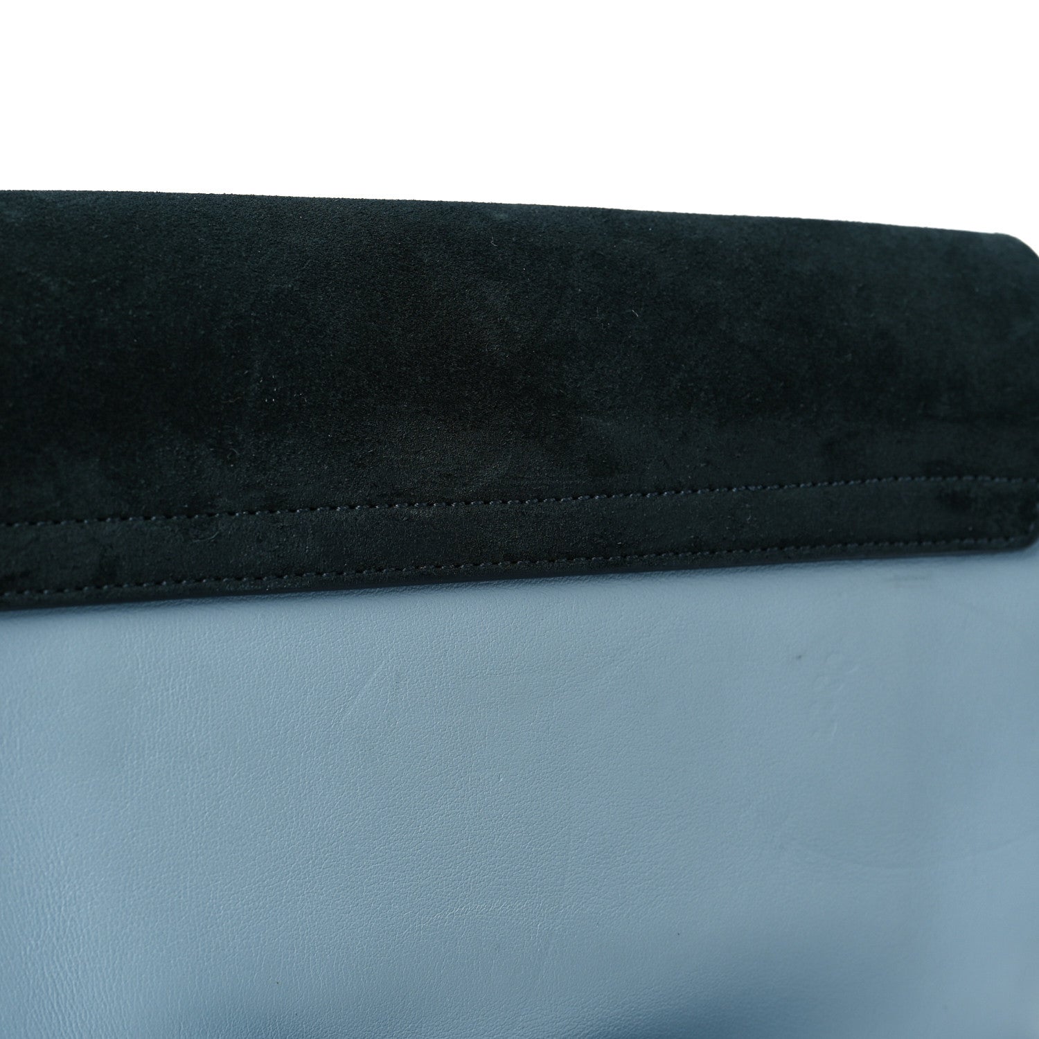 Chloe Suede Calfskin Small Faye Shoulder Bag Summer Blue Intense Green 11 of 12
