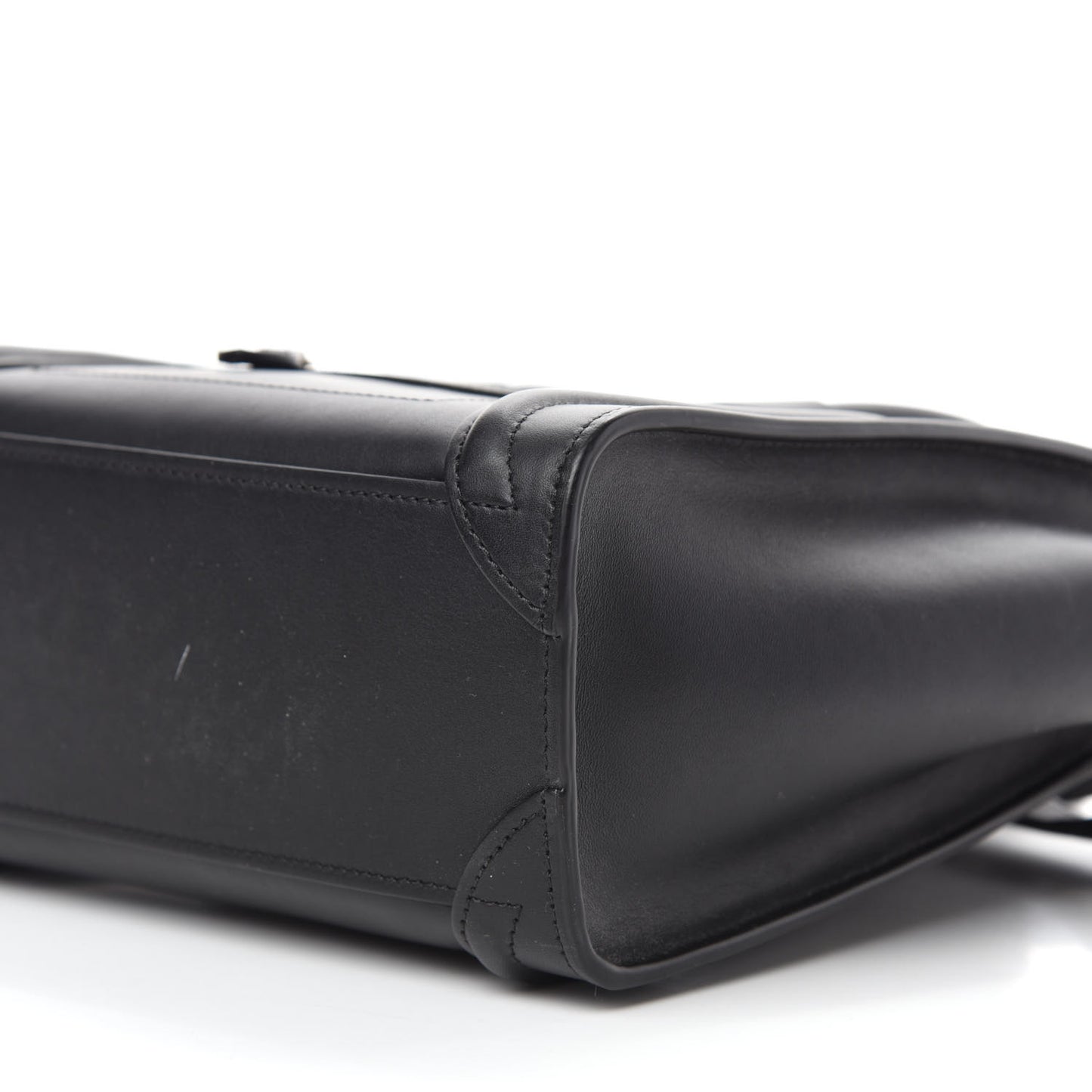 Smooth Calfskin Nano Luggage Black