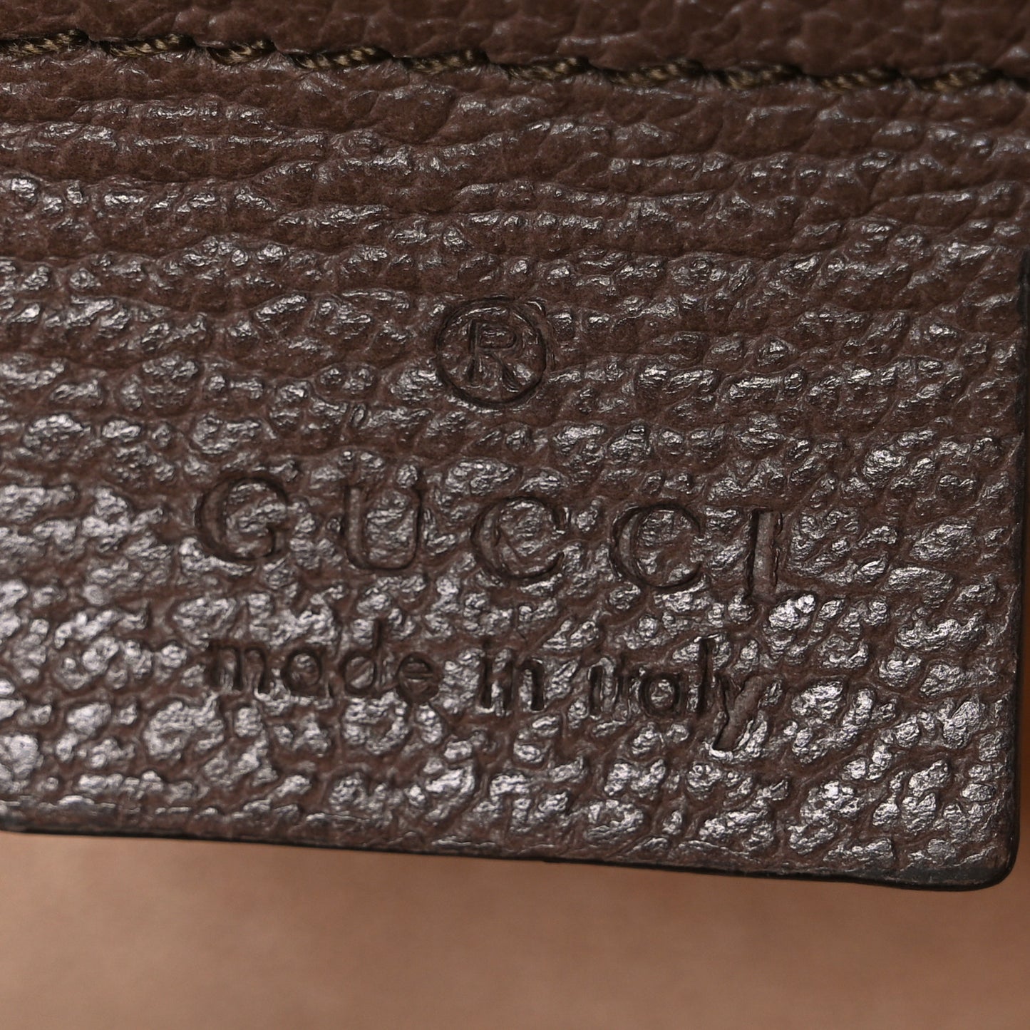 GG Supreme Monogram Web Small Ophidia Flap Messenger Bag Brown