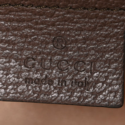 Gucci GG Supreme Monogram Web Small Ophidia Flap Messenger Bag Brown 6 of 10