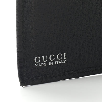 Gucci Calfskin Continental Flap Wallet Black 6 of 7