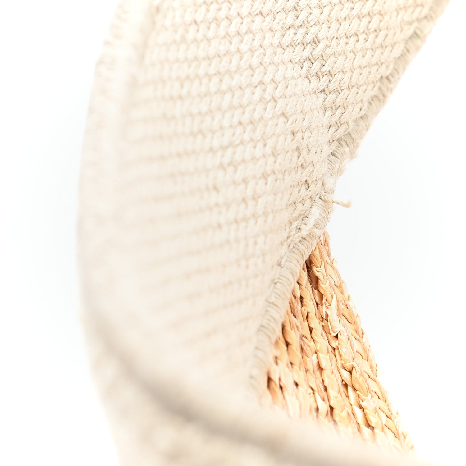 Christian Dior Straw Embroidered Dioriviera D-Ocean Visor Natural Grey 8 of 8