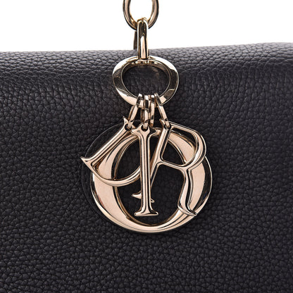 Christian Dior Bullcalf Medium Be Dior Flap Black Fraise 7 of 10
