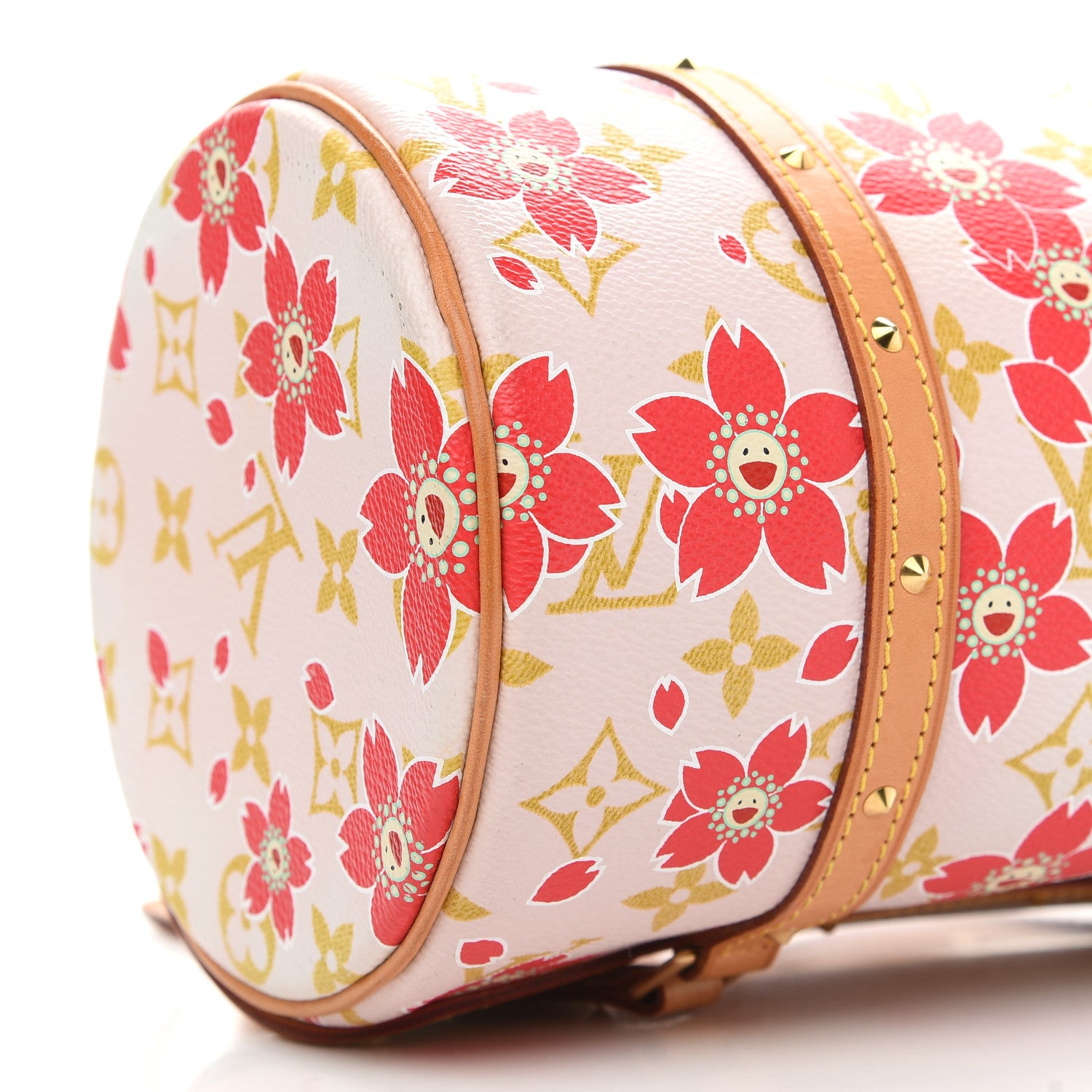 Louis Vuitton Monogram Cherry Blossom Papillon Red Creme 7 of 9