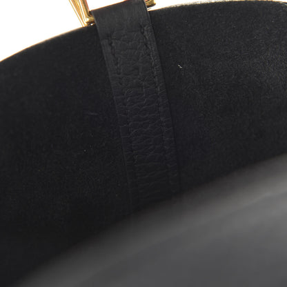 Hermes Taurillon Clemence Picotin Lock 18 PM Black 9 of 10