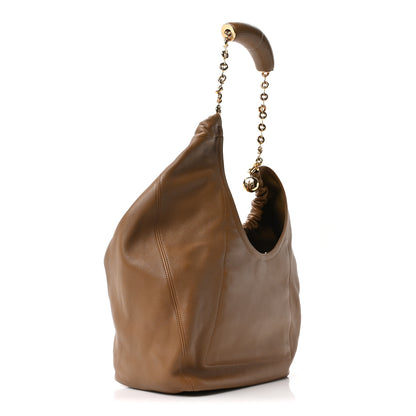 Loewe Mellow Nappa Medium Squeeze Bag Oak 3 of 9