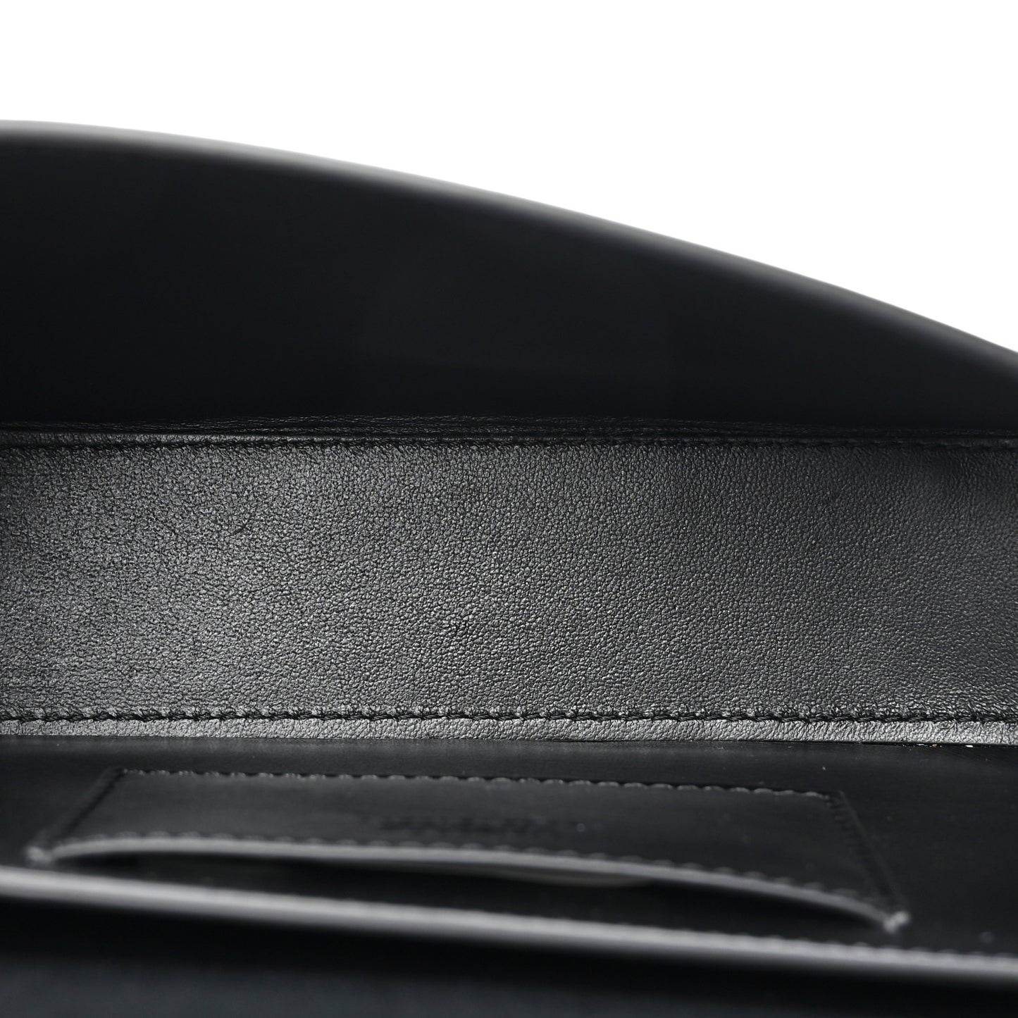 Lambskin Mini Greca Goddess Shoulder Bag Black