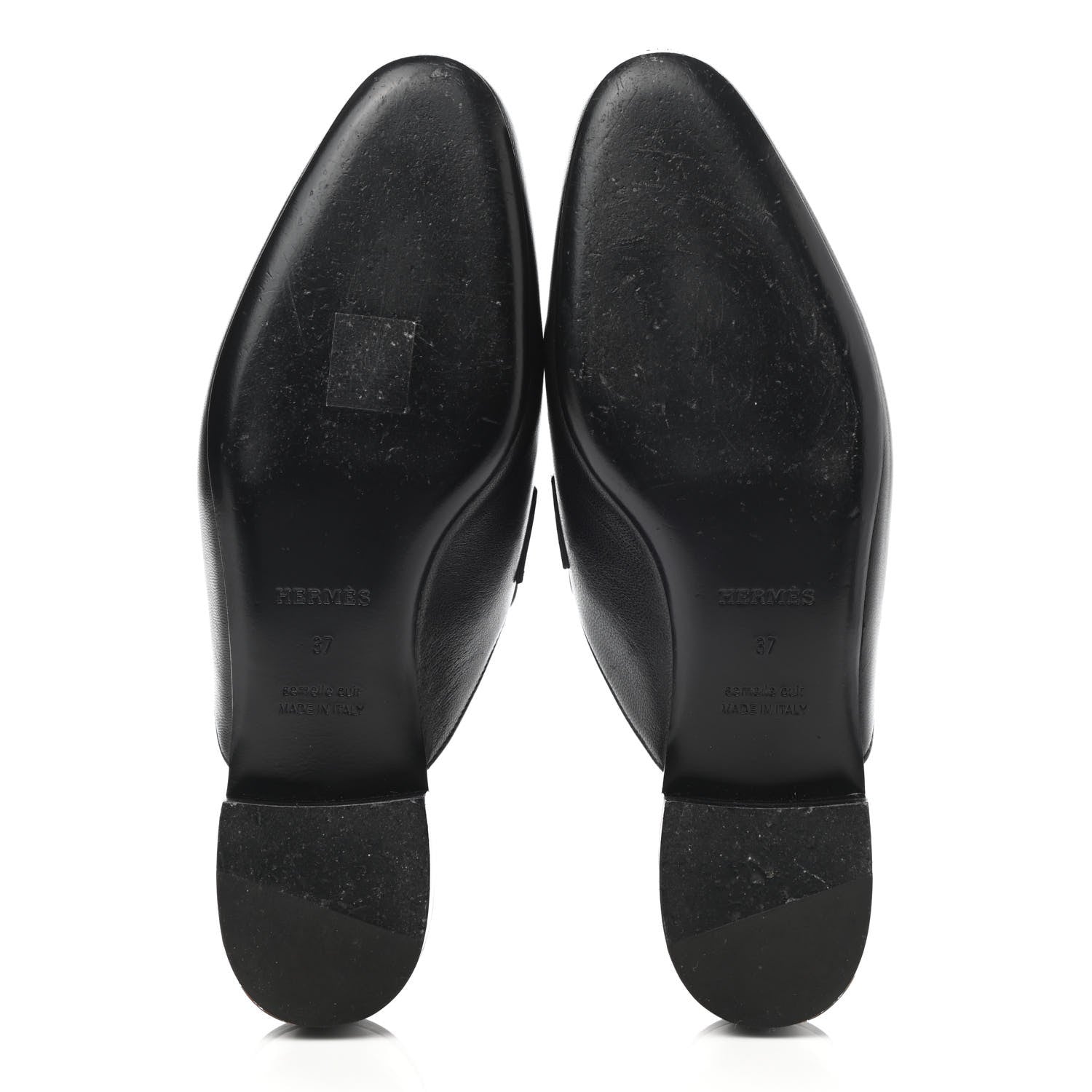 Hermes Goatskin Trocadero Mule 37 Black 5 of 12