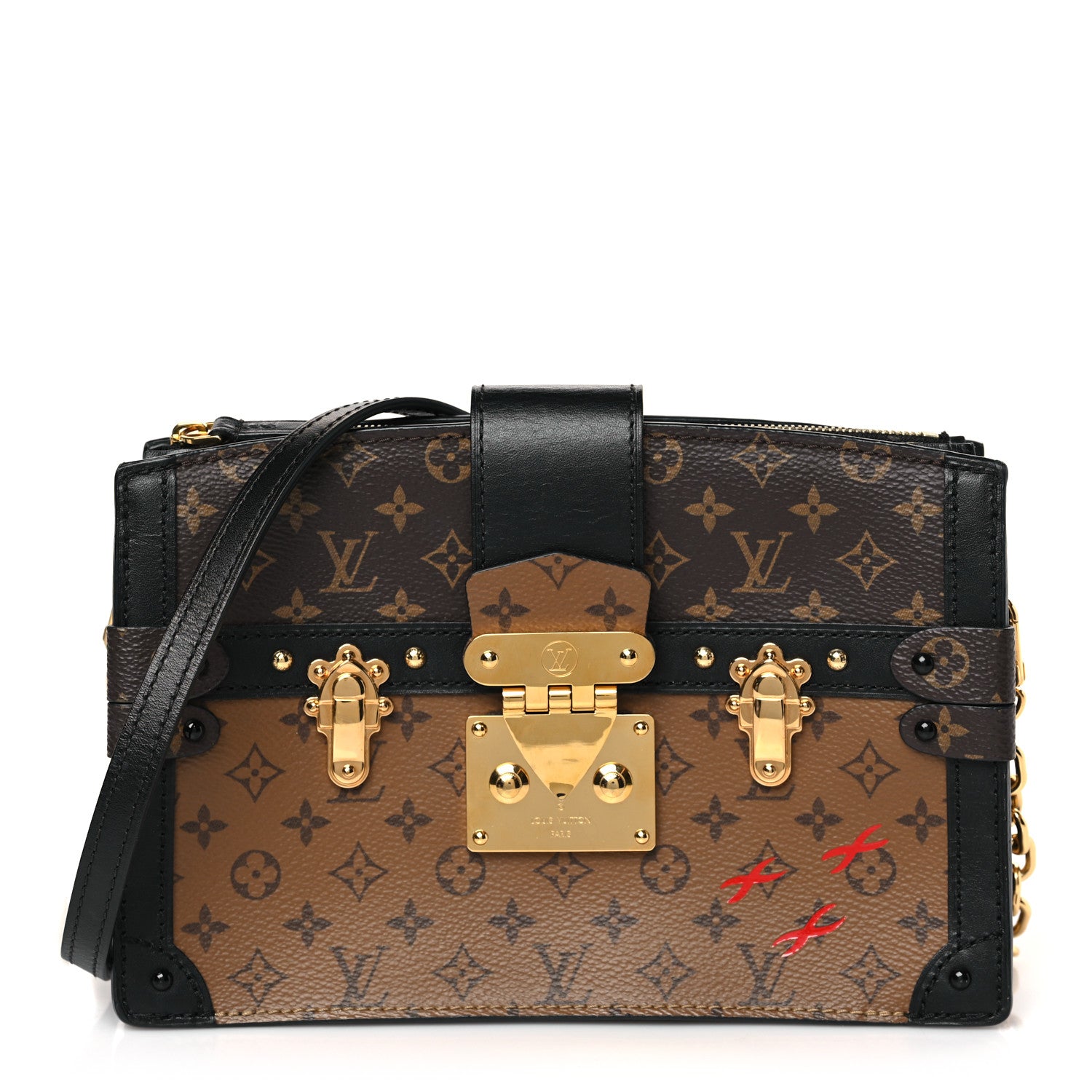 Louis Vuitton Reverse Monogram Trunk Clutch 1 of 8