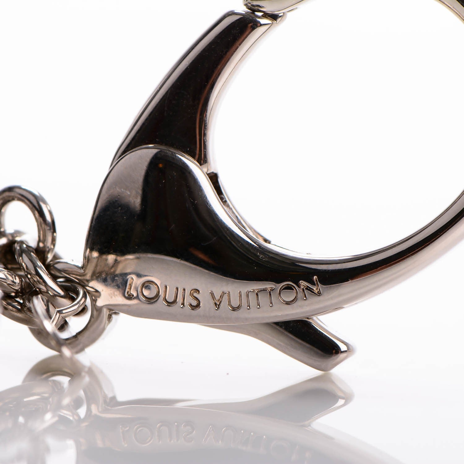 Louis Vuitton Fleur d'Epi Bag Charm Black 5 of 5