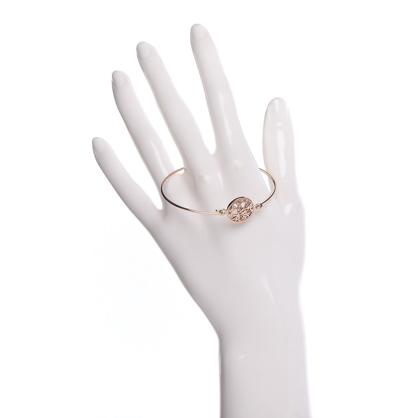 18K Rose Gold Chaine D'Ancre Passerelle Bracelet