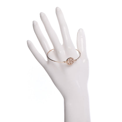 Hermes 18K Rose Gold Chaine D'Ancre Passerelle Bracelet 2 of 5