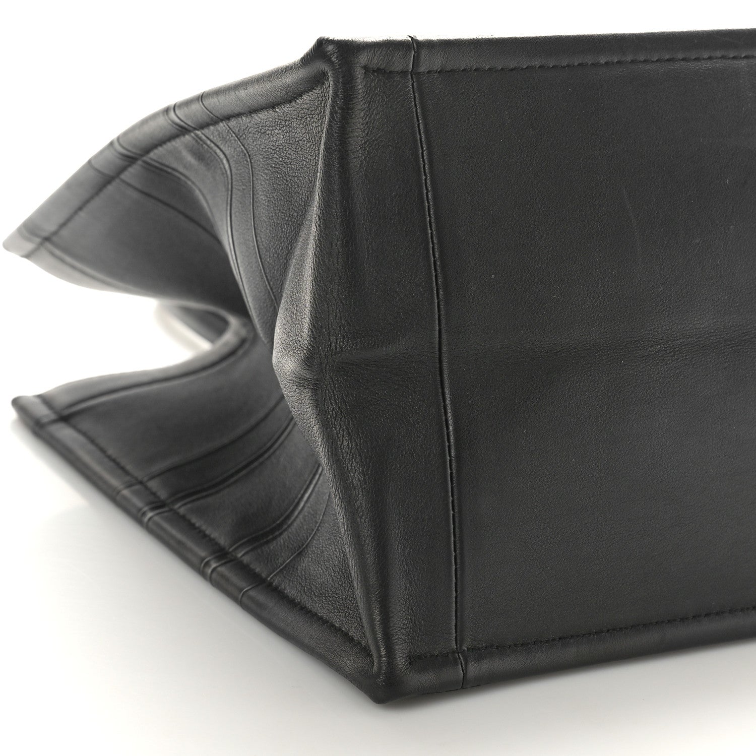 Christian Dior Calfskin Embossed Medium Book Tote Black 9 of 10