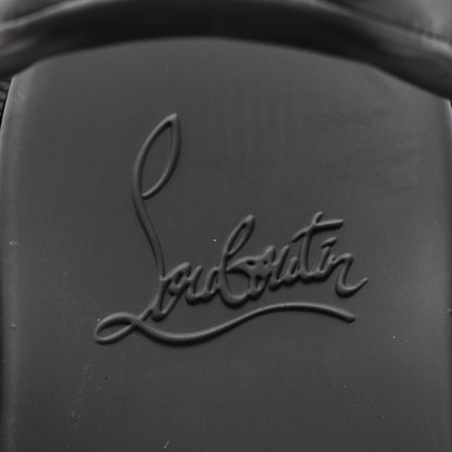 Christian Louboutin Calfskin Neoprene Mens Summer Loubishark Sandals 44 Black 7 of 9