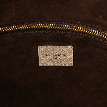 Louis Vuitton Empreinte Monogram Giant Neverfull MM Cream 7 of 11