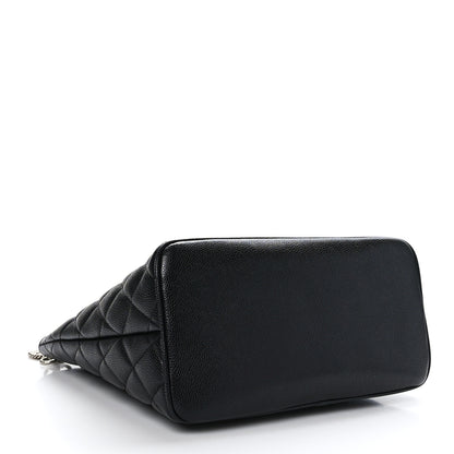Chanel Caviar Quilted Medallion Tote Black 4 of 11
