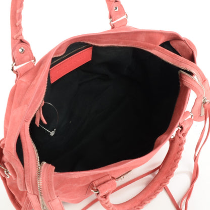 Balenciaga Baby Daim Suede City Rose Flamingo 8 of 12