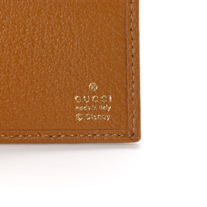 Gucci X DISNEY Mini Vintage GG Supreme Monogram Mickey Mouse Wallet Beige Vintage Sun Oil 6 of 8