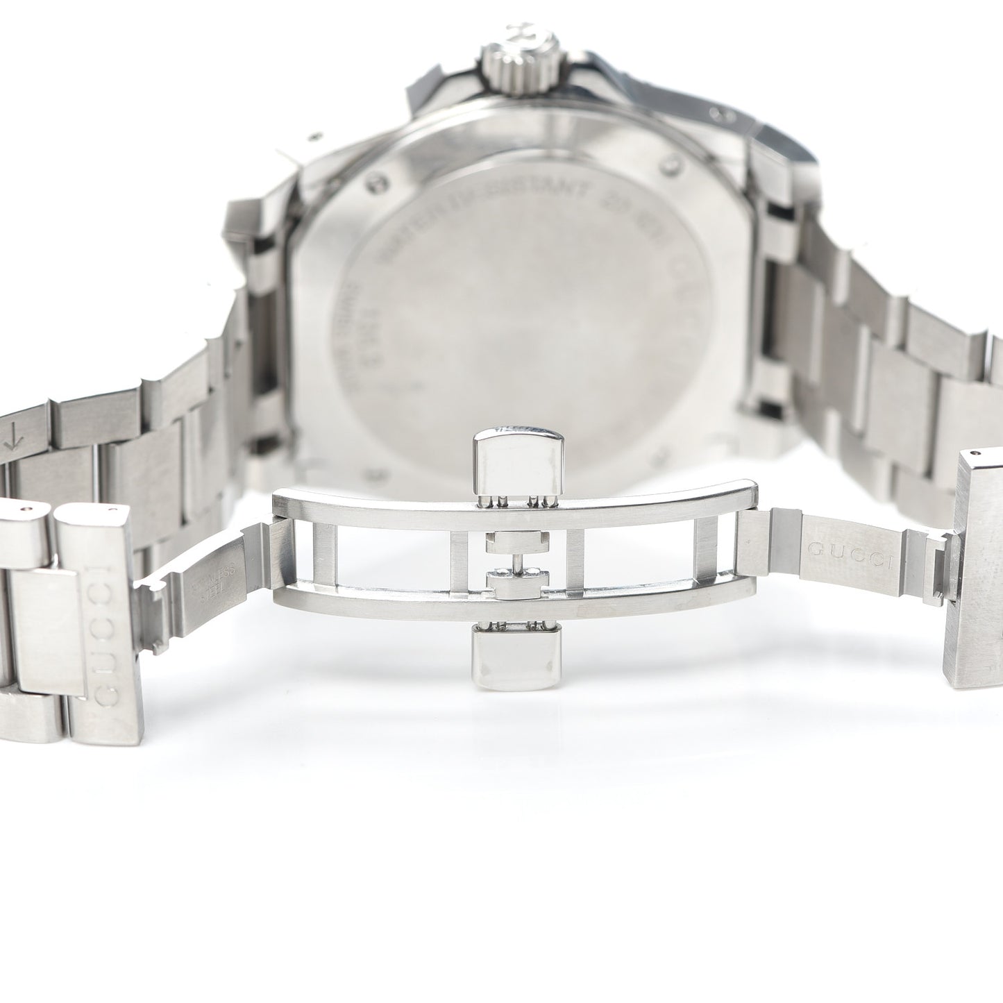 Stainless Steel 45mm Dive GMT Quartz Watch Black
