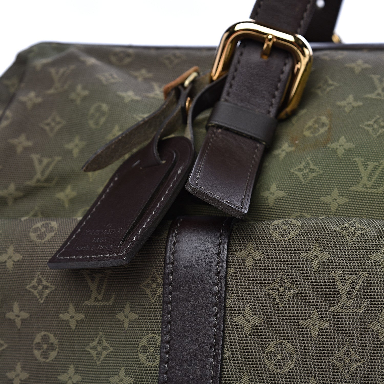 Louis Vuitton Mini Lin Monogram Louise Kaki 15 of 21