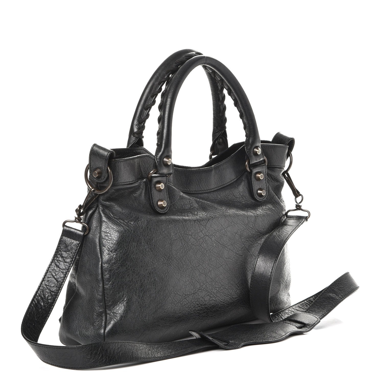 Balenciaga Agneau Classic Hardware Town Black 4 of 9
