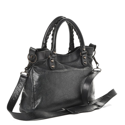 Balenciaga Agneau Classic Hardware Town Black 4 of 9