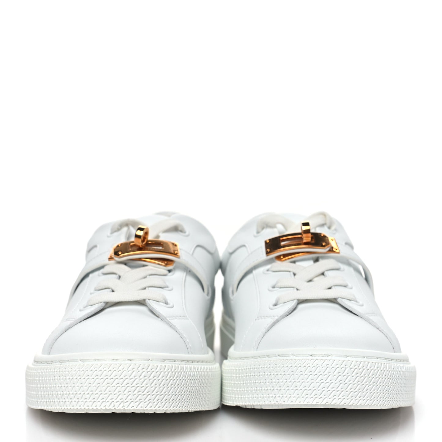 Calfskin Day Sneakers 38 White