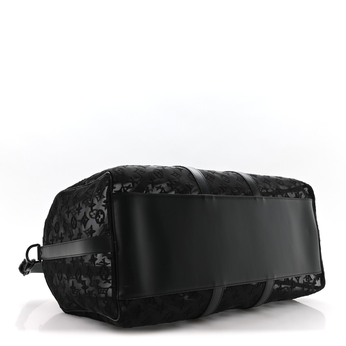 Monogram See Through Keepall Bandouliere 50 Black