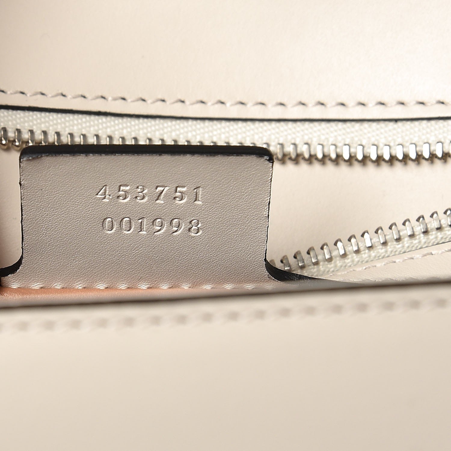 Gucci Calfskin Snakeskin Small Lilith Top Handle Bag White 11 of 11