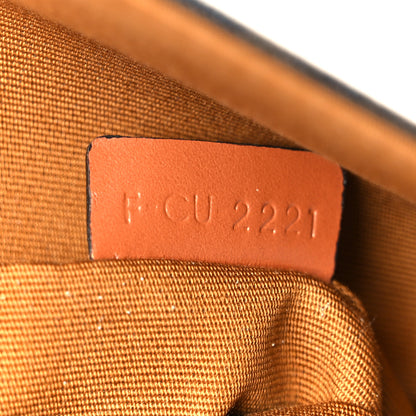 Celine Triomphe Canvas Triangle Crossbody Bag Tan 7 of 11