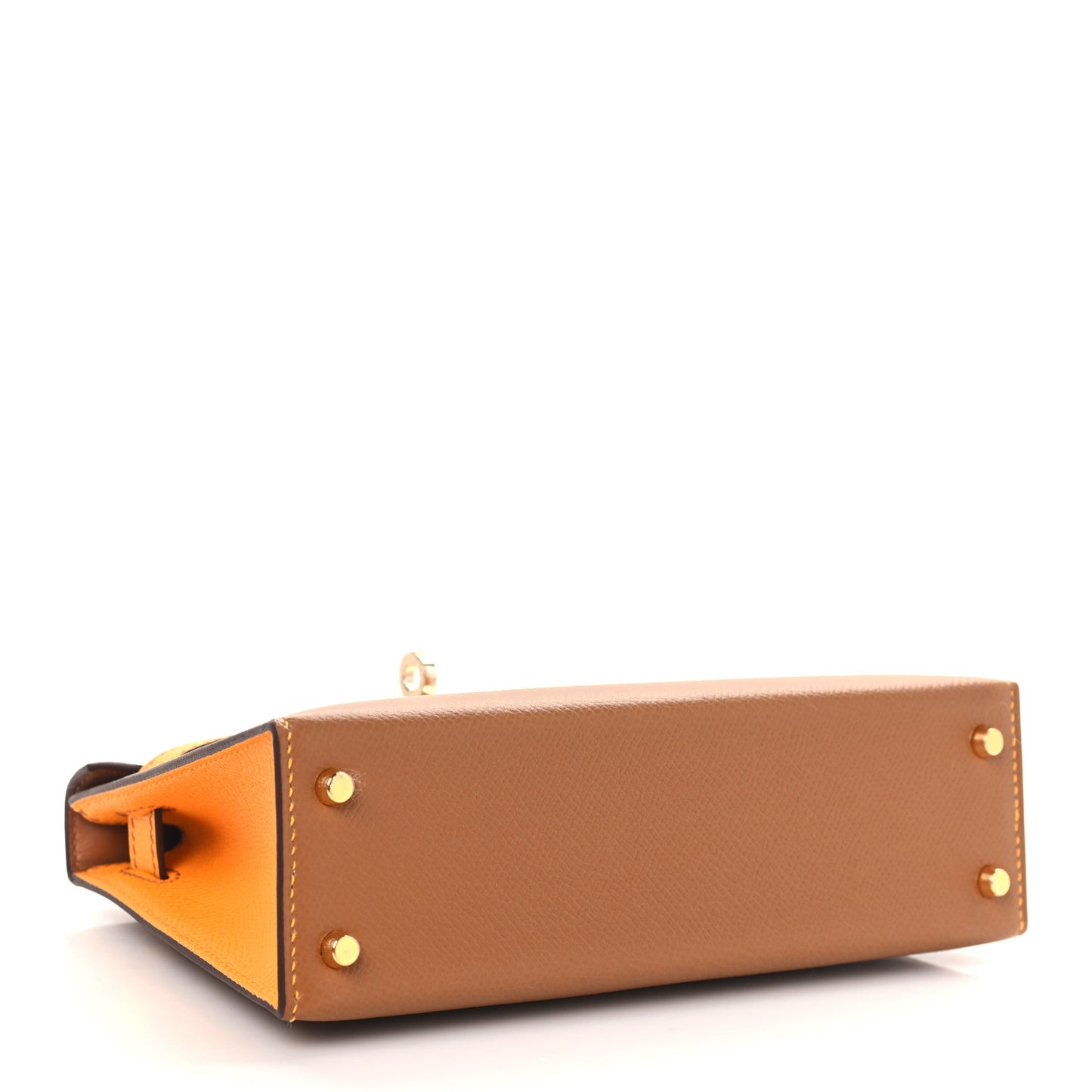 Epsom Horseshoe Mini Kelly Sellier 20 Gold Jaune D'Or