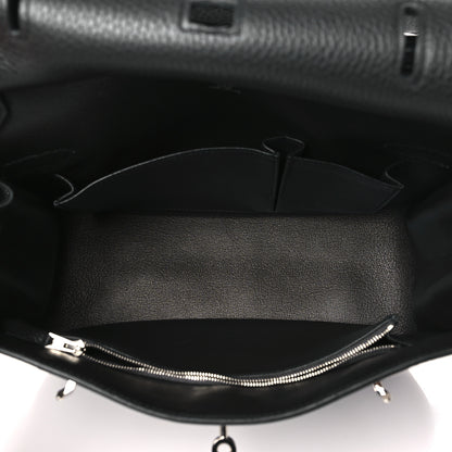 Hermes Taurillon Clemence Jypsiere 28 Plomb 5 of 11