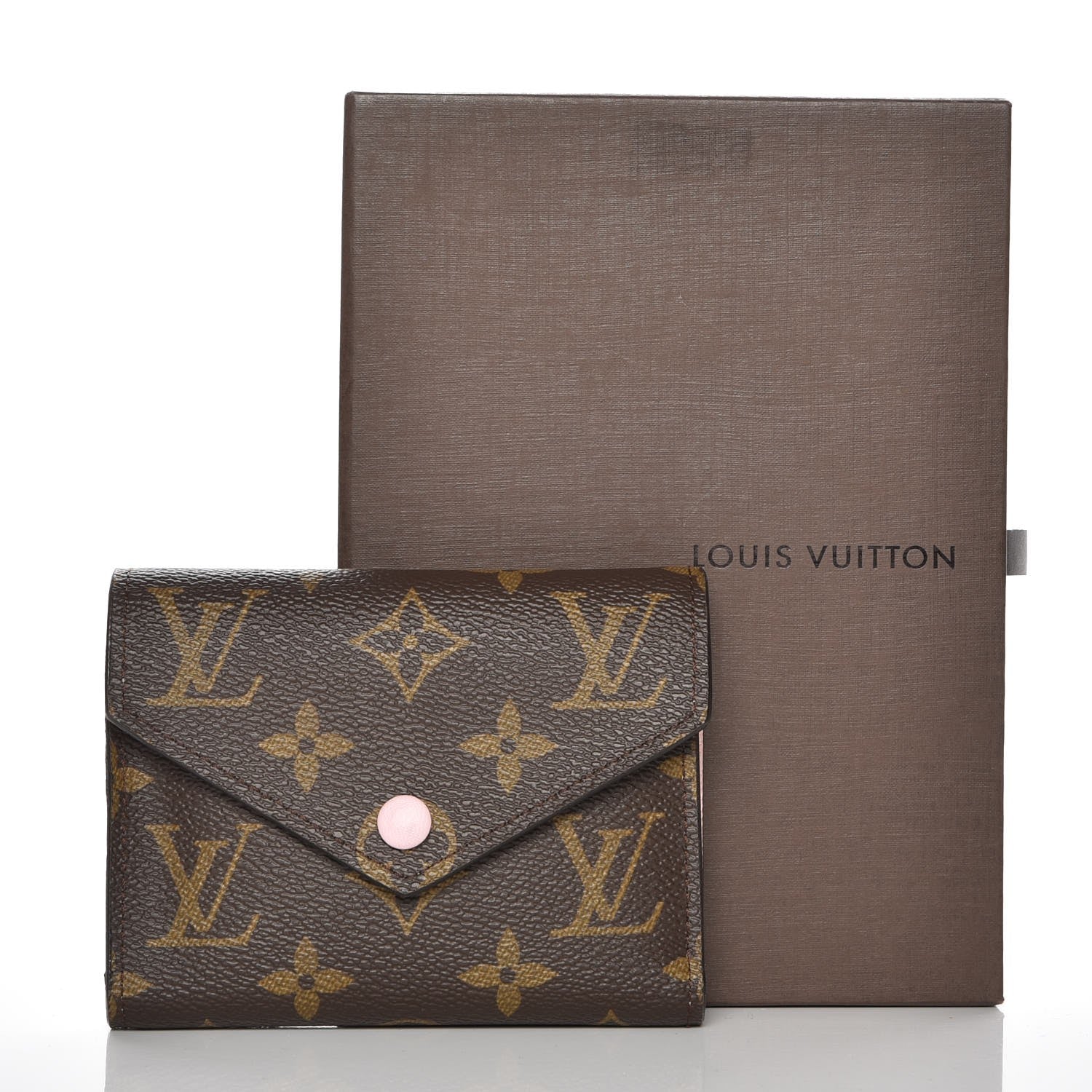 Louis Vuitton Monogram Victorine Wallet Rose Ballerine 8 of 8