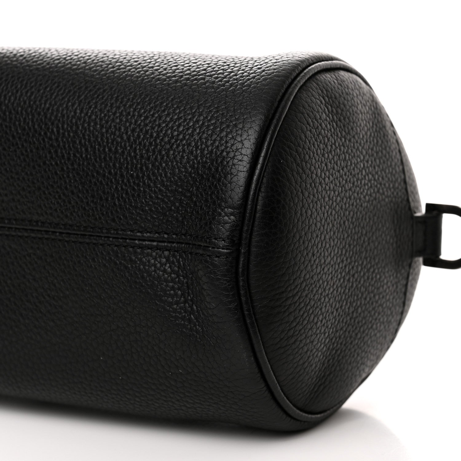 Christian Dior HOMME Grained Calfskin Mens Roller Pouch Black 10 of 10