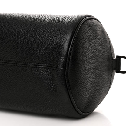 Christian Dior HOMME Grained Calfskin Mens Roller Pouch Black 10 of 10
