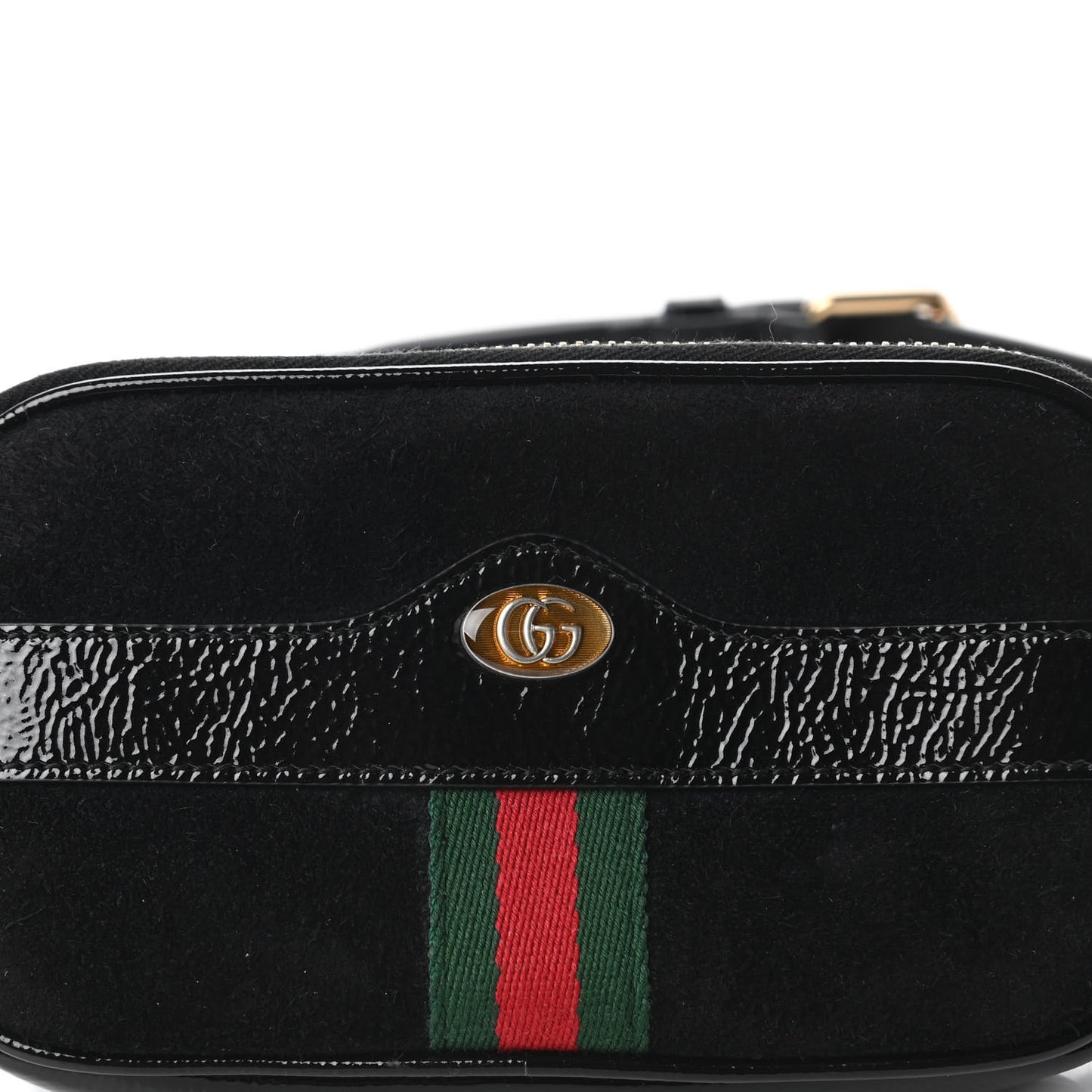 Suede Patent Ophidia Belted iPhone Case 85 34 Black