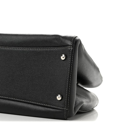 Chanel Caviar Cerf Executive Shopper Tote Black 10 of 12