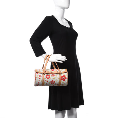 Louis Vuitton Monogram Cherry Blossom Papillon Red Creme 2 of 15