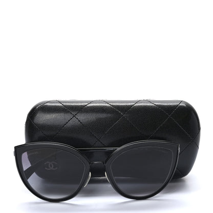 Chanel Cat Eye Sunglasses 4222 Black 8 of 8