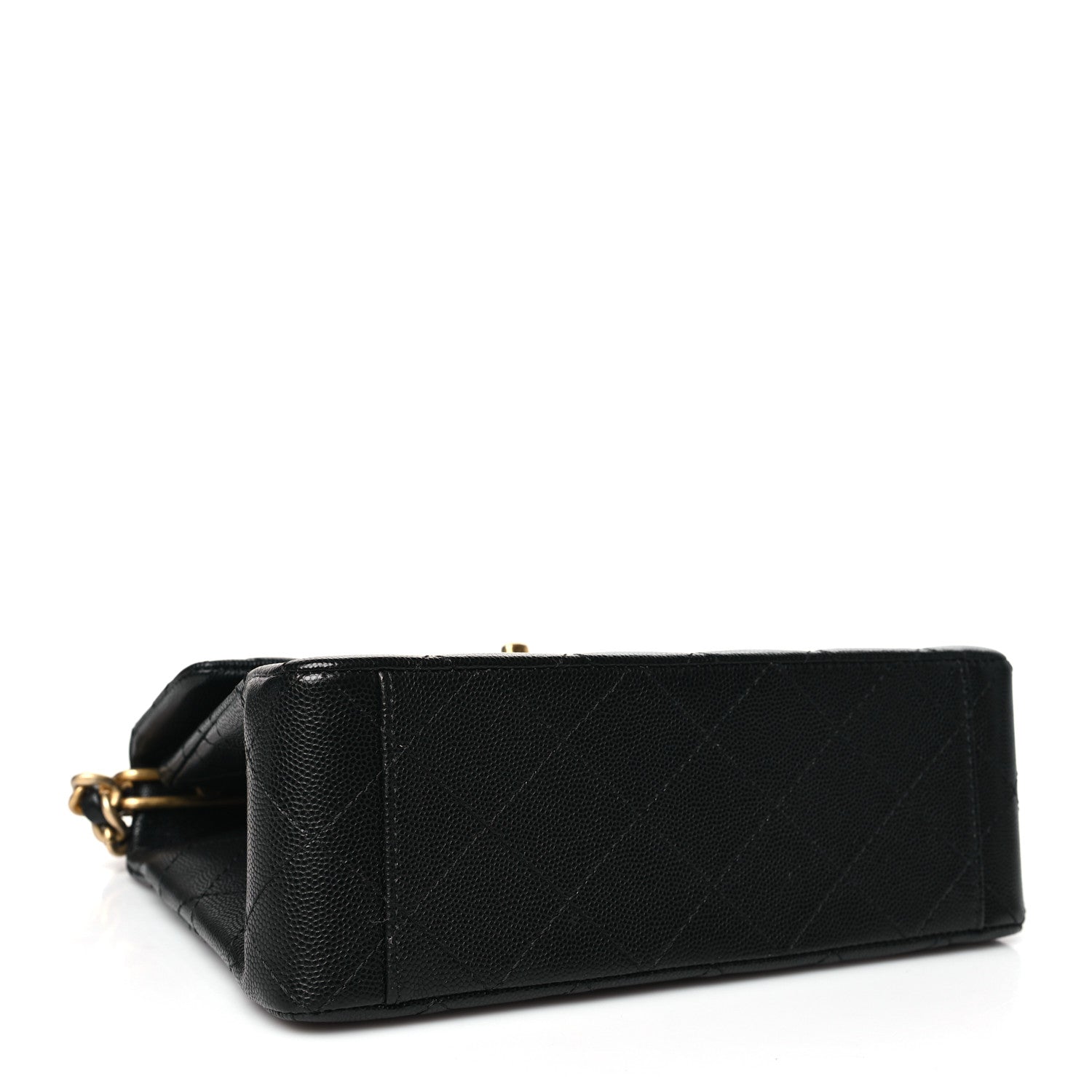 Chanel Caviar Quilted 31 Rue Cambon Top Handle Flap Black 4 of 11